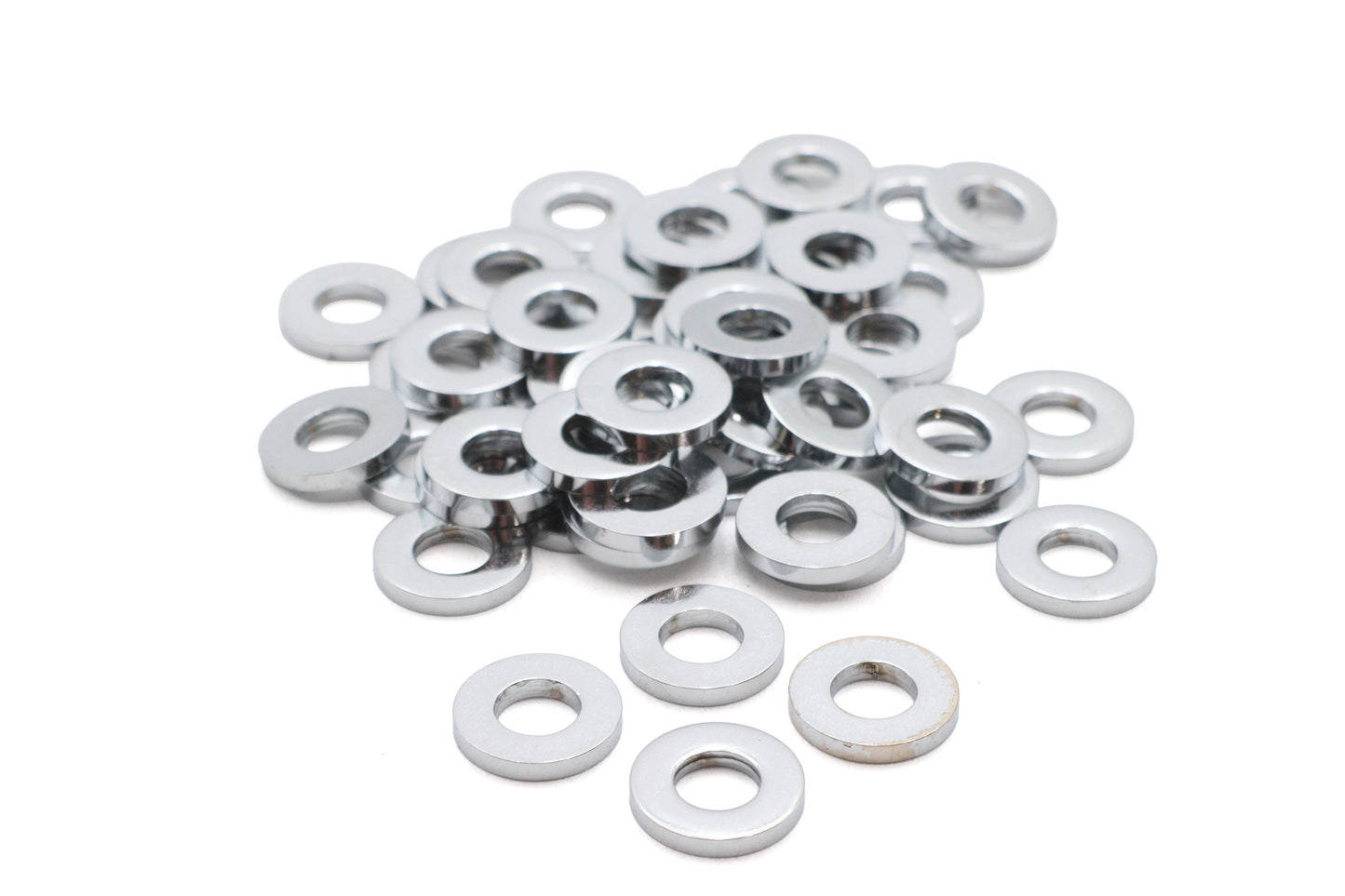 Chrome Flat Washers 5/16 Extra Thick
