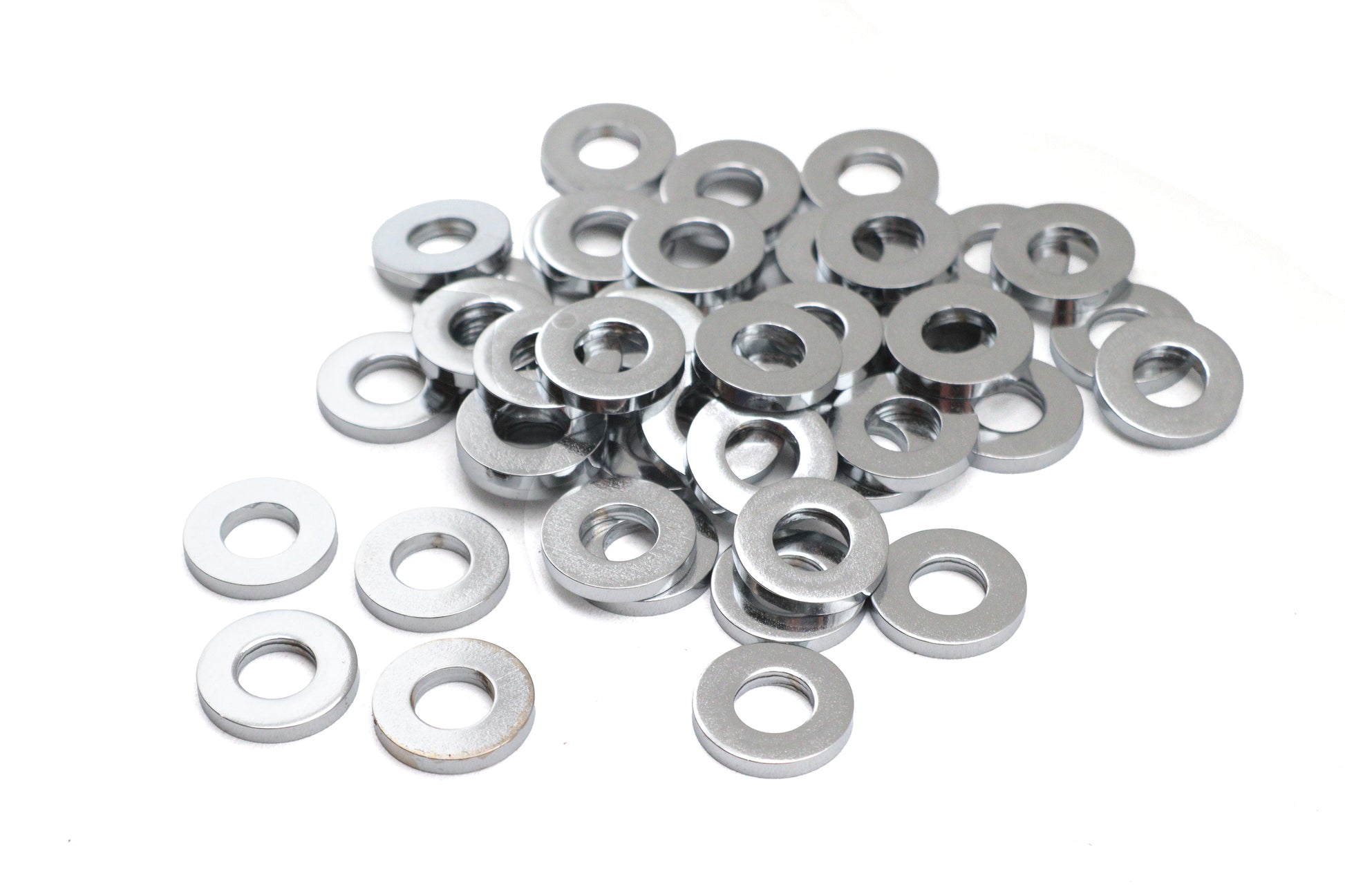 Chrome Flat Washers 5/16 Extra Thick