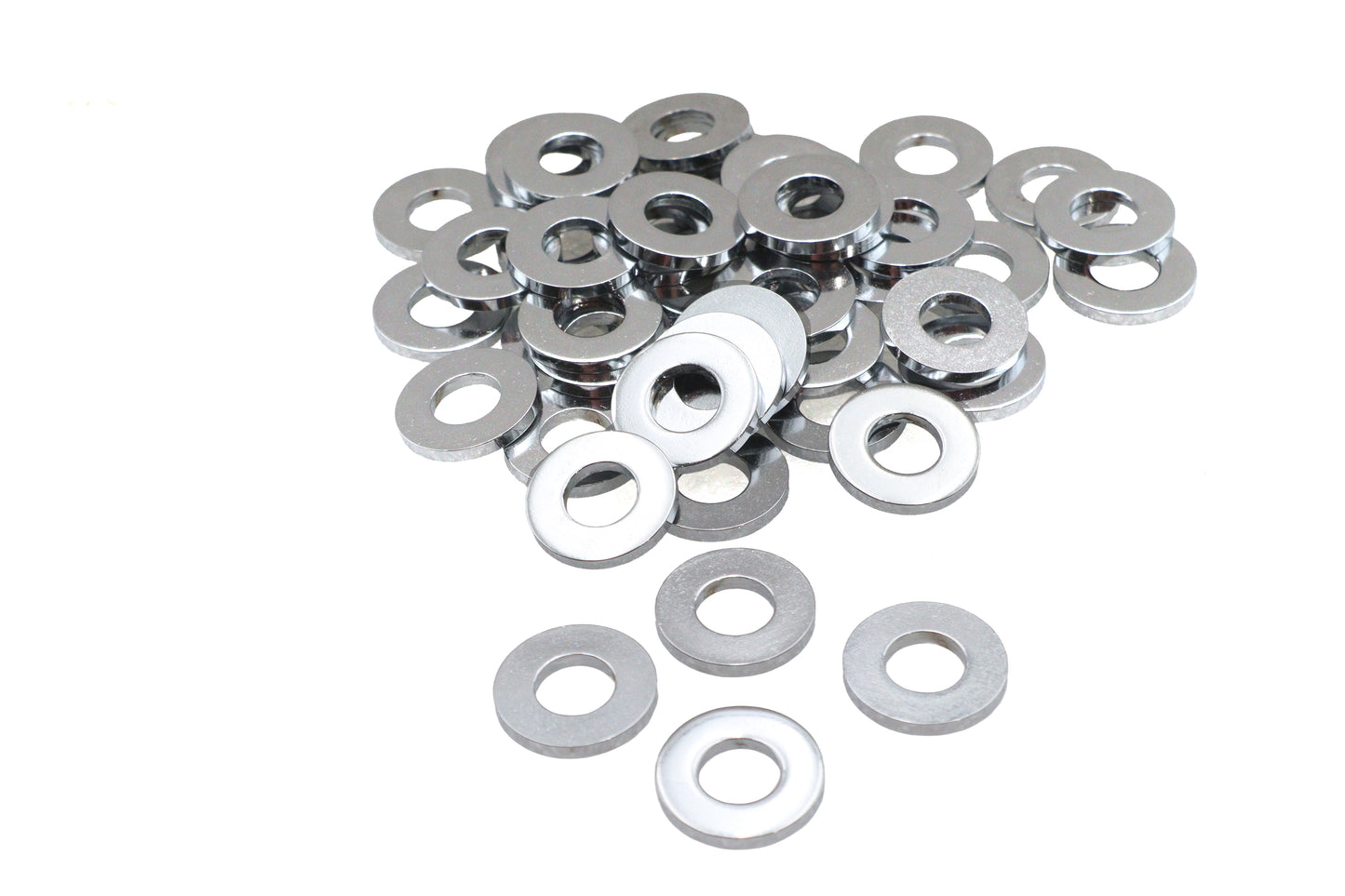 Chrome Flat Washers 3/8