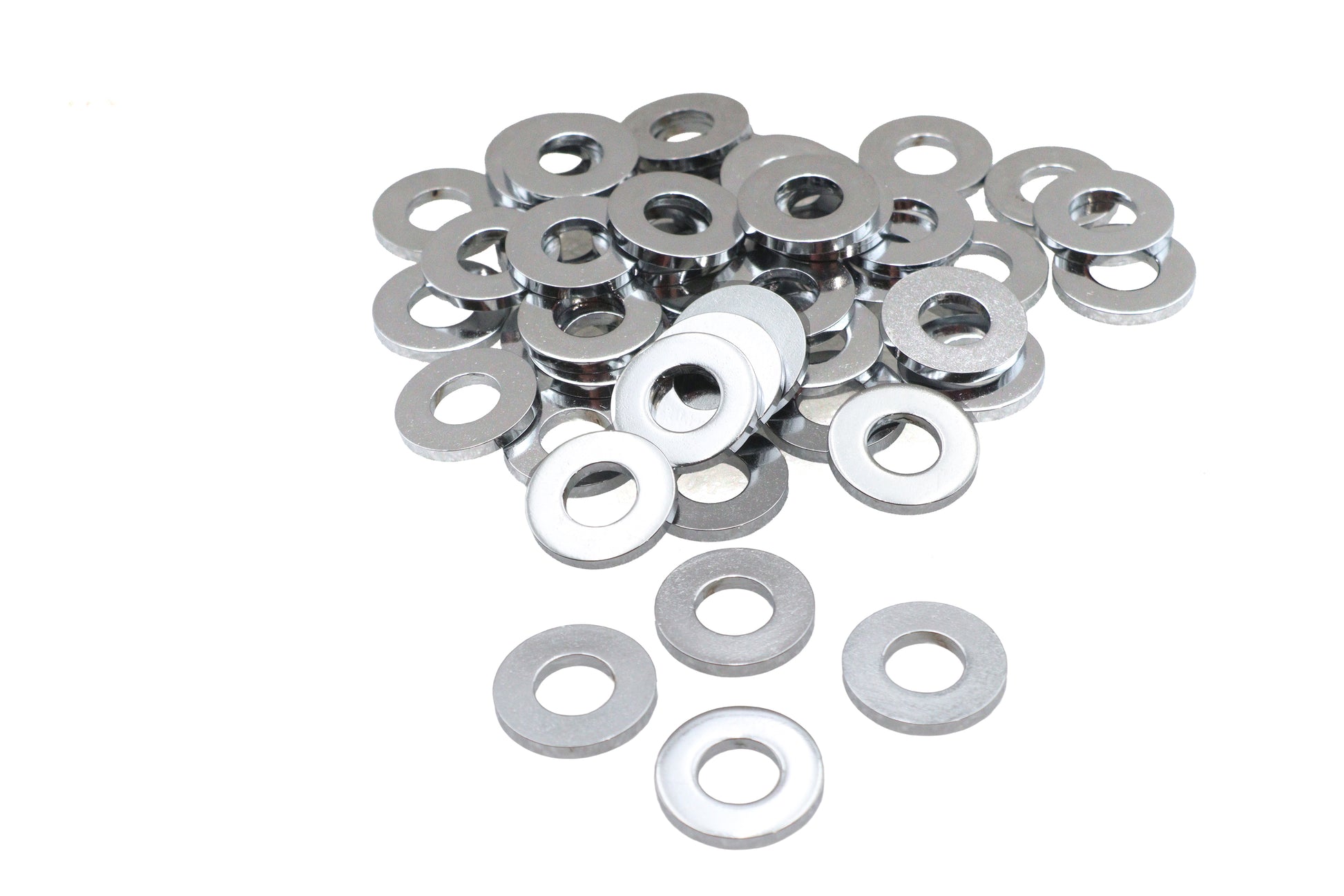Chrome Flat Washers 3/8