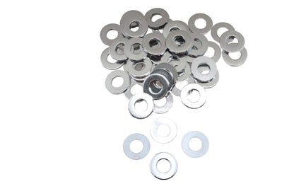 Chrome Flat Washers 3/8