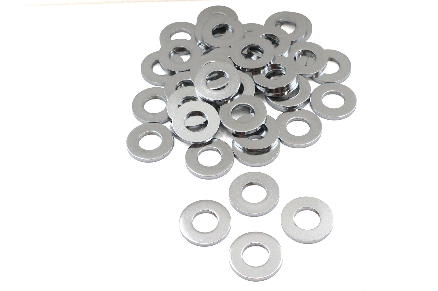 Chrome Flat Washers 7/16