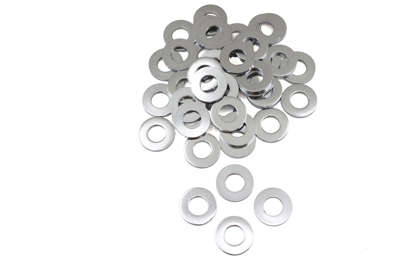 Chrome Flat Washers 7/16