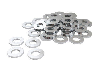 Chrome Flat Washers 7/16