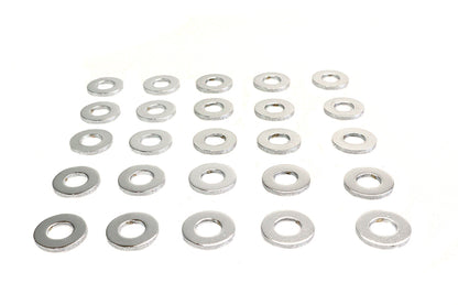 Chrome Flat Washers 1/2