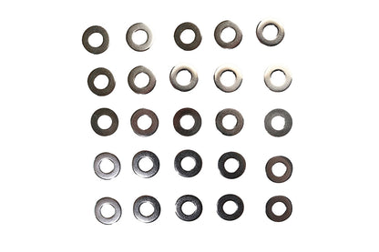Chrome Flat Washers 1/2