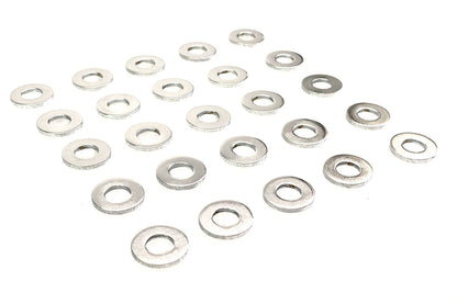 Chrome Flat Washers 1/2