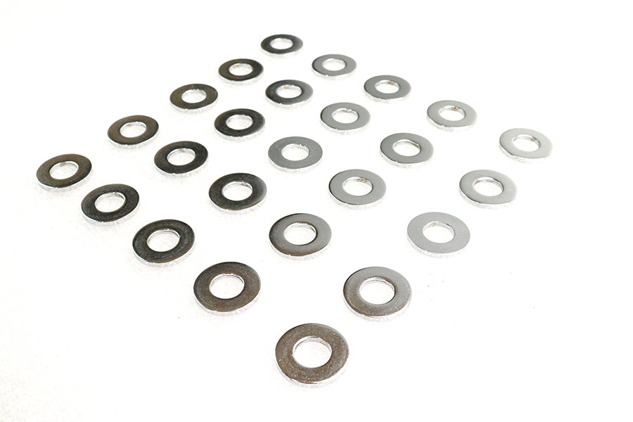 Chrome Flat Washers 1/2