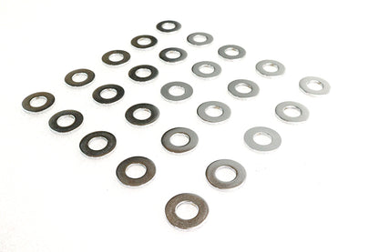 Chrome Flat Washers 1/2