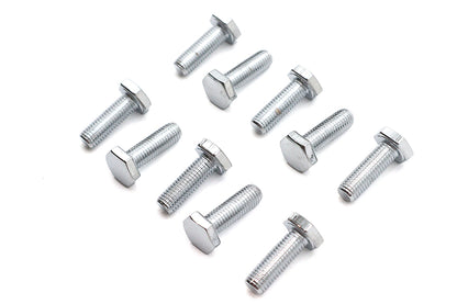 Hex Cap Bolts Chrome 1/4-28 X 3/4