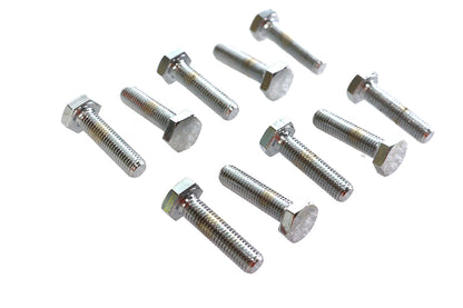 Hex Cap Bolts Chrome 1/4-28 X 1