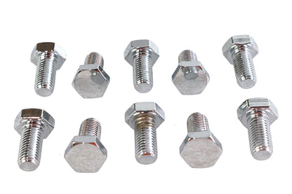 Hex Cap Bolts Chrome 5/16 x 5/8