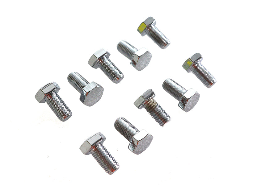 Hex Cap Bolts Chrome 5/16 x 5/8