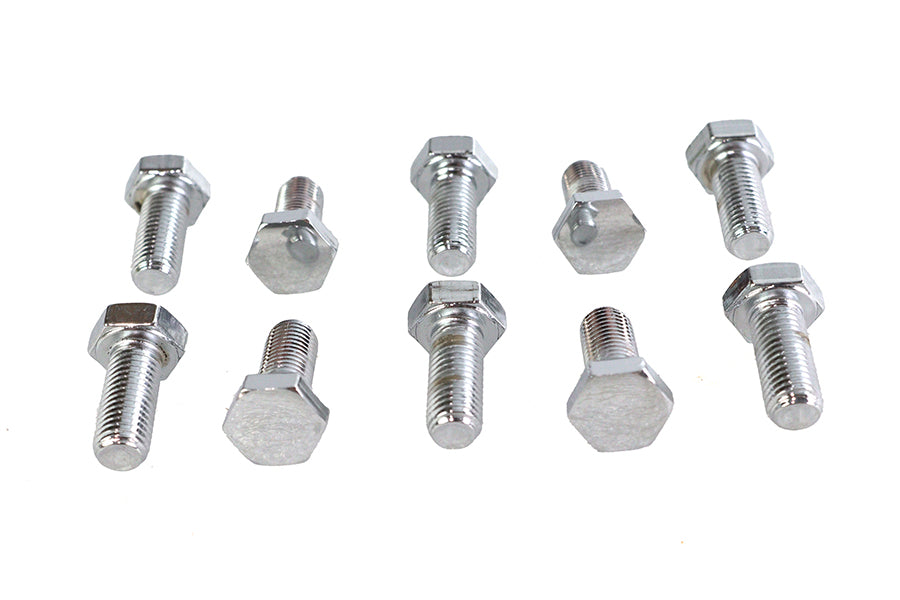 Hex Cap Bolts Chrome 5/16 x 3/4