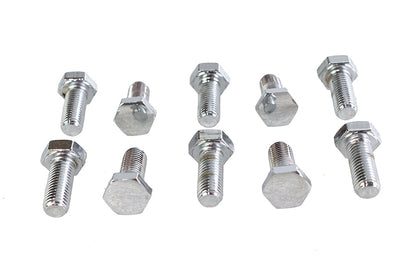 Hex Cap Bolts Chrome 5/16 x 3/4