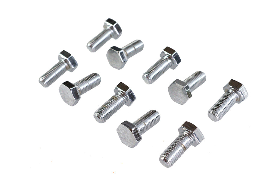 Hex Cap Bolts Chrome 5/16 x 3/4