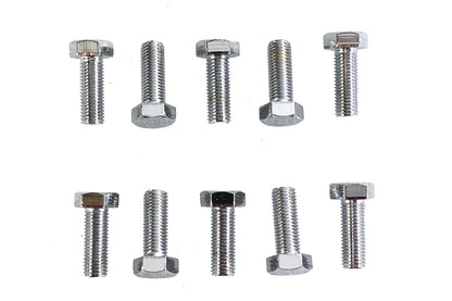 Hex Cap Bolts Chrome 5/16 x 7/8