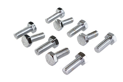 Hex Cap Bolts Chrome 5/16 x 7/8
