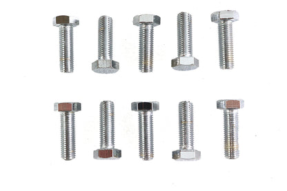 Hex Cap Bolts Chrome 5/16 x 1