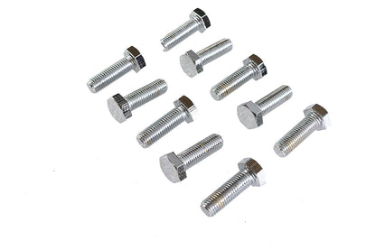 Hex Cap Bolts Chrome 5/16 x 1