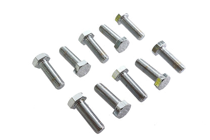 Hex Cap Bolts Chrome 5/16 x 1