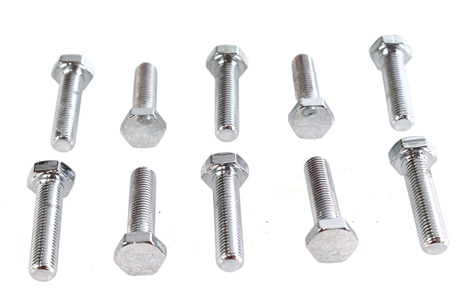 Hex Cap Bolts Chrome 5/16 x 1-1/4