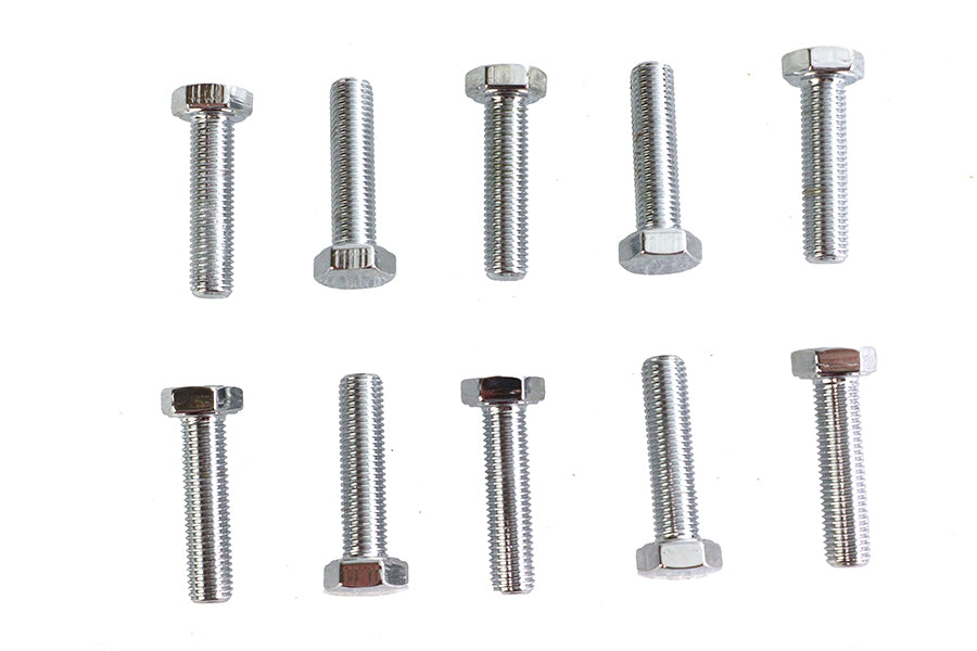 Hex Cap Bolts Chrome 5/16 x 1-1/4