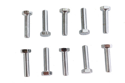 Hex Cap Bolts Chrome 5/16 x 1-1/4