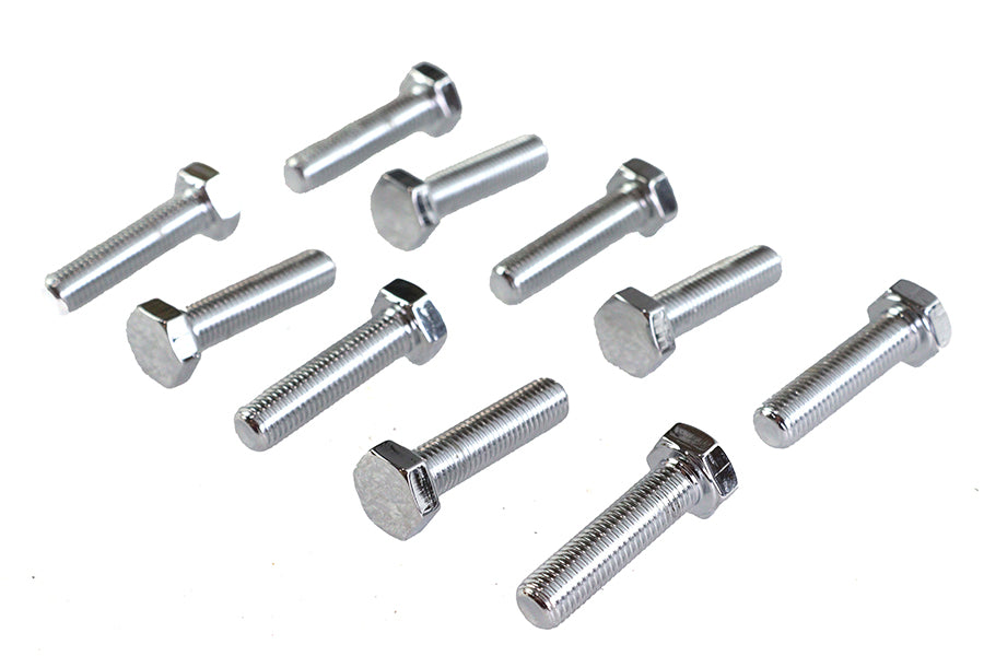 Hex Cap Bolts Chrome 5/16 x 1-1/4
