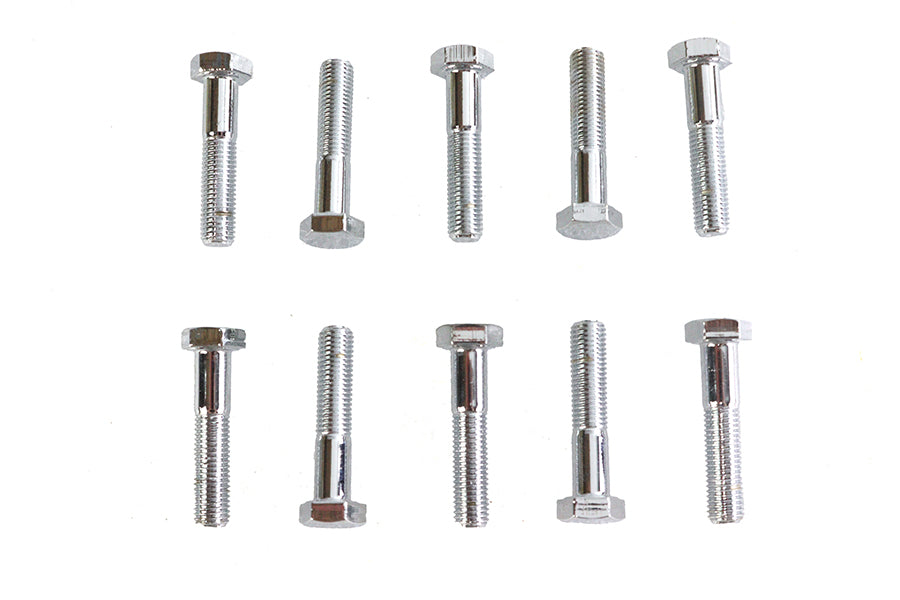 Hex Cap Bolts Chrome 5/16 x 1-1/2