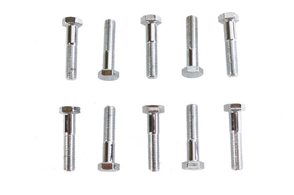 Hex Cap Bolts Chrome 5/16 x 1-1/2