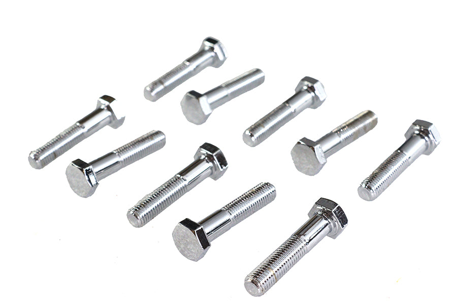 Hex Cap Bolts Chrome 5/16 x 1-1/2