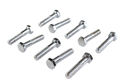 Hex Cap Bolts Chrome 5/16 x 1-1/2