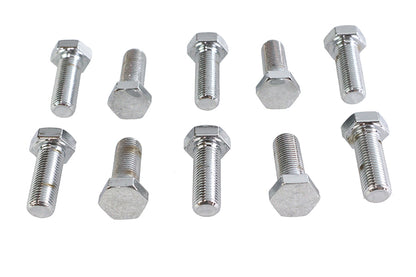 Hex Cap Bolts Chrome 3/8 x 1