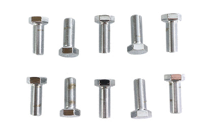 Hex Cap Bolts Chrome 3/8 x 1