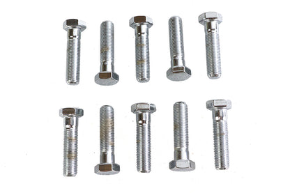 Hex Cap Bolts Chrome 3/8 x 1-1/2