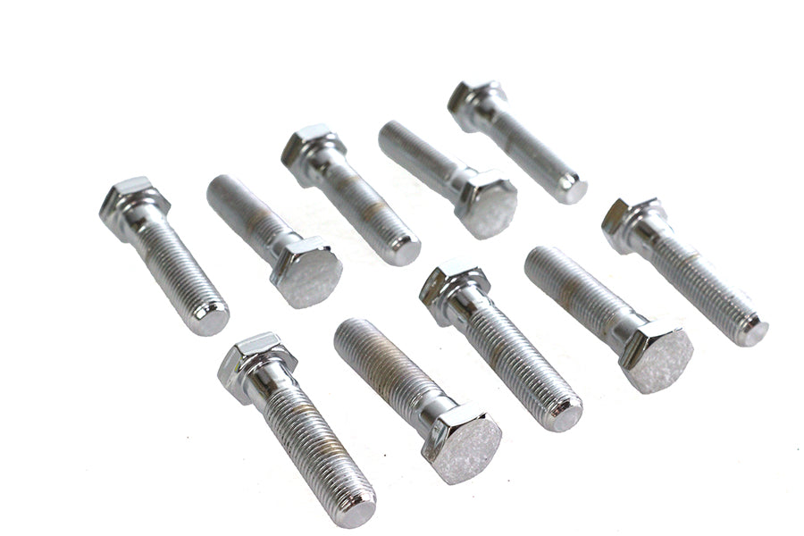 Hex Cap Bolts Chrome 3/8 x 1-1/2