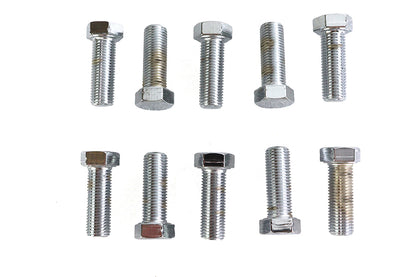 Hex Cap Bolts Chrome 7/16 x 1-1/4