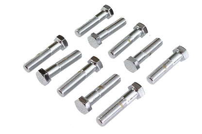Hex Cap Bolts Chrome 1/2 x 2-1/4