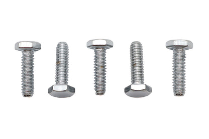 Hex Cap Bolts Chrome 1/4 x 7/8