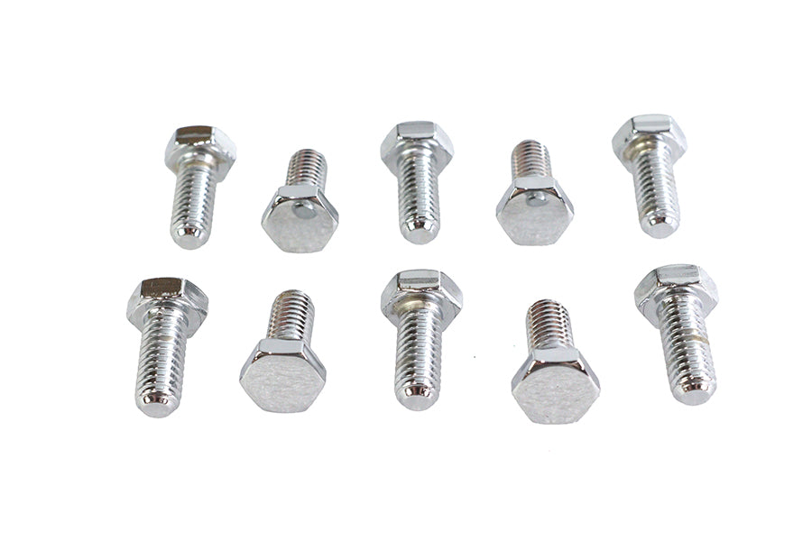 Hex Cap Bolts Chrome 5/16 x 3/4