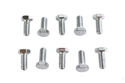 Hex Cap Bolts Chrome 5/16 x 3/4