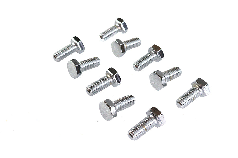 Hex Cap Bolts Chrome 5/16 x 3/4