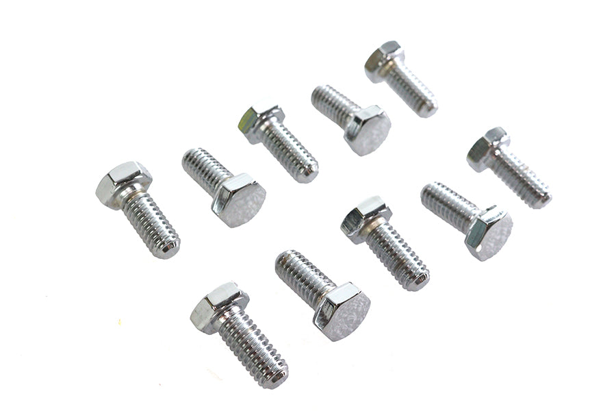 Hex Cap Bolts Chrome 5/16 x 3/4