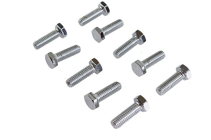 Hex Cap Bolts Chrome 5/16 x 1