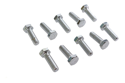 Hex Cap Bolts Chrome 5/16 x 1