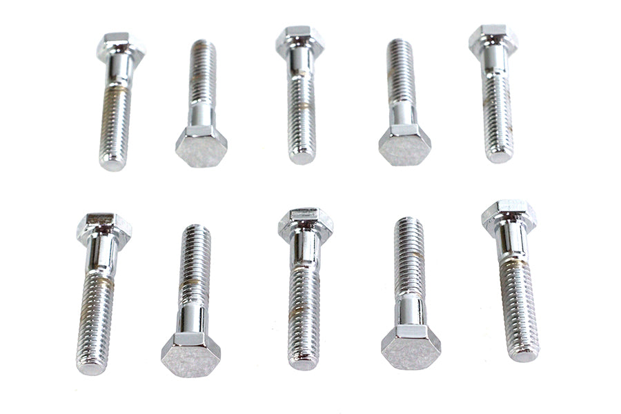 Hex Cap Bolts Chrome 5/16 x 1-1/2