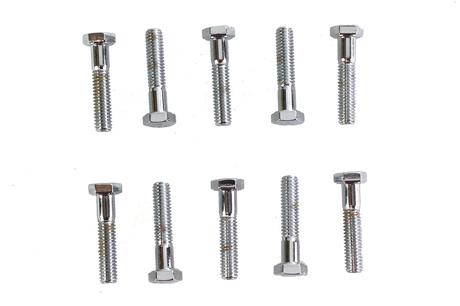 Hex Cap Bolts Chrome 5/16 x 1-1/2
