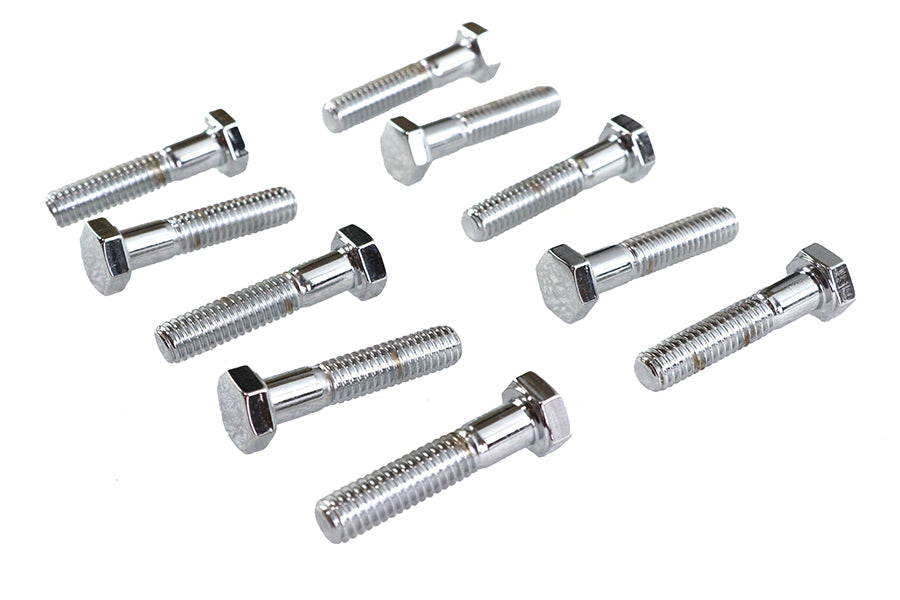 Hex Cap Bolts Chrome 5/16 x 1-1/2