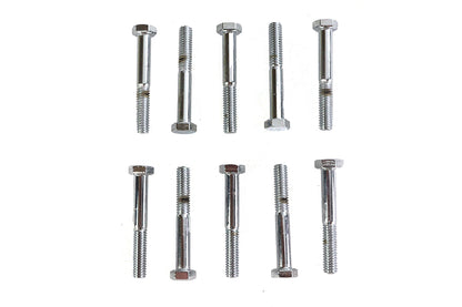 Hex Cap Bolts Chrome 5/16 x 2-1/4
